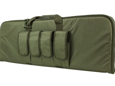 NcStar CVCP2960G36 2960 Carbine Case 36″ OD Green Carbine w* Heavy Duty Locking Zipper