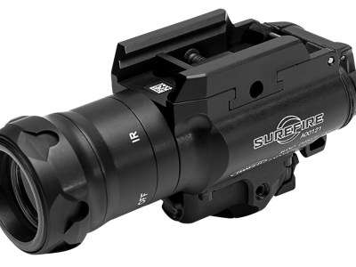 SureFire X400VHBIRC X400VH MasterFire Black Anodized 350 Lumens White LED/Infrared Laser/Infrared Illuminator