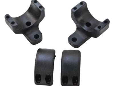 DNZ 703TXH2 Game Reaper 2 Scope Mount/Ring Combo Matte Black 30mm Howa