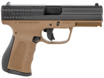 FMK G9C1G2BRTSS 9C1 G2 9mm Luger 14+1 4″ Black Stainless Steel Barrel, Black Serrated Carbon Steel Slide, Burnt Bronze Polymer Frame w/Picatinny Rail, Black Backstrap Grip