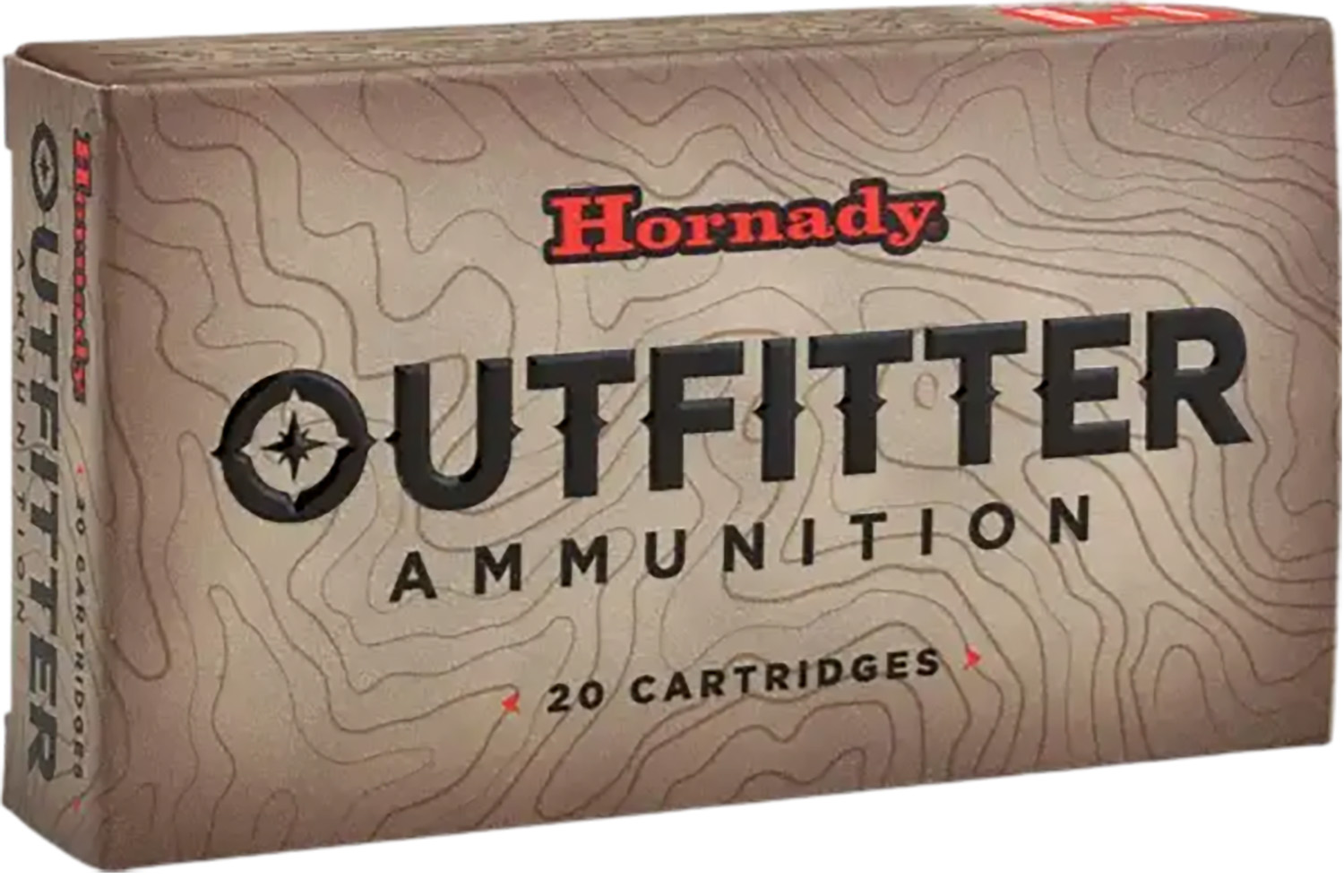 Hornady 822124 Outfitter  300WthbyMag 180gr Copper Alloy eXpanding 20 Per Box/10 Case