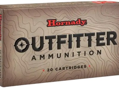 Hornady 823374 Outfitter  375Ruger 250gr Copper Alloy eXpanding 20 Per Box/6 Case