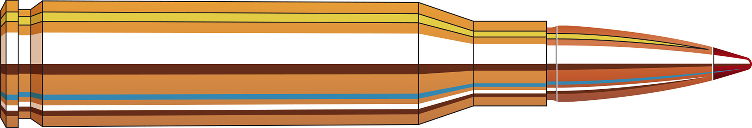 Hornady 805764 Superformance  7mm-08Rem 139gr Copper Alloy eXpanding 20 Per Box/10 Case