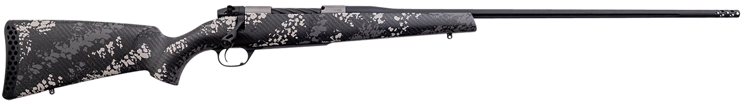 Weatherby MBT20N653WR8B Mark V Backcountry 2.0 Ti 6.5-300 Wthby Mag 3+1 26″ Barrel, Graphite Black Cerakote Metal Finish, Black with Gray/White Sponge Accents Peak 44 Blacktooth Stock