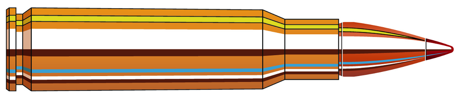 Hornady 834814 Custom  6.8mmRem SPC 100gr CX 20 Per Box/10 Case