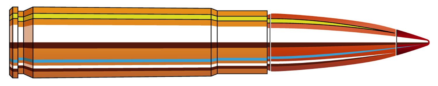 Hornady 808794 Custom  300Blackout 110gr CX 20 Per Box/10 Case