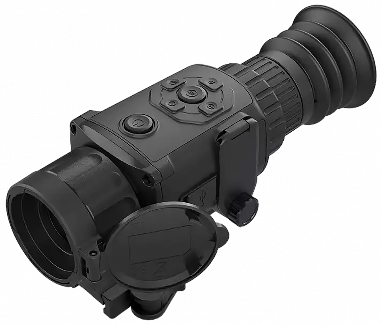 AGM Global Vision 3143755005R361 Rattler TS35-640 Thermal Hand Held/Mountable Scope Black 2-16x 35mm Multi Reticle 640×512, 50 Hz Resolution Zoom Digital 1x/2x/4x/8x/PIP