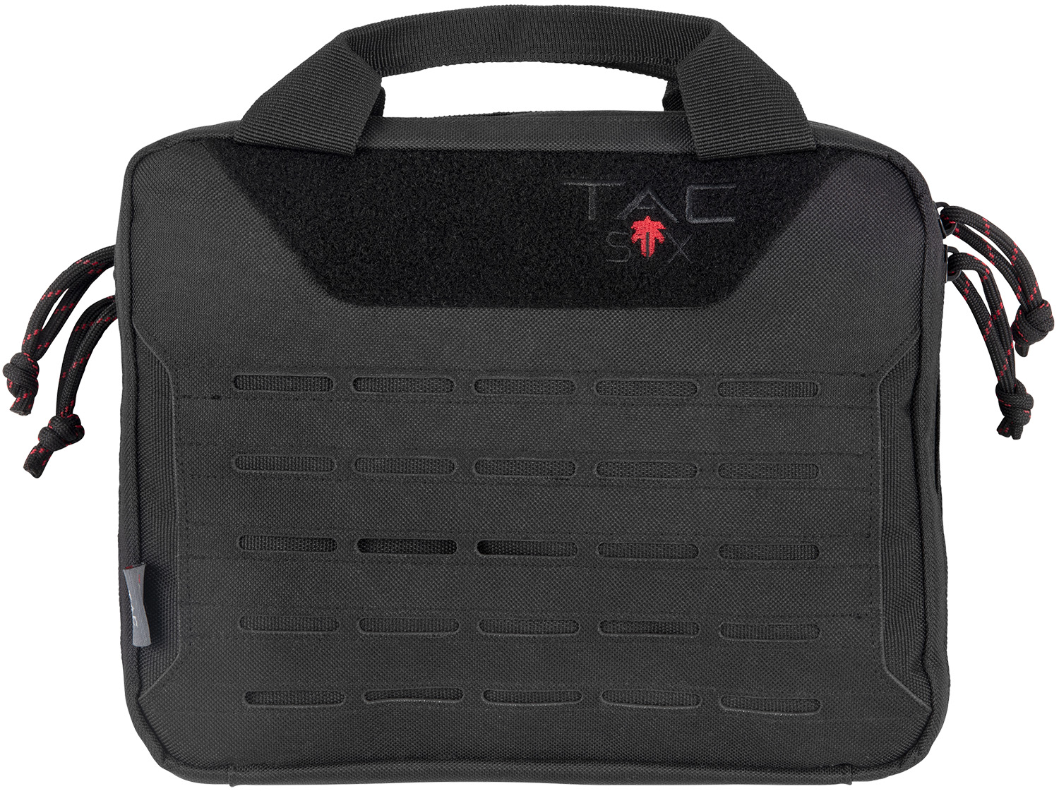 Tac Six 10814 Crew Tactical Pistol Case Black 600D Polyester 2 Handguns