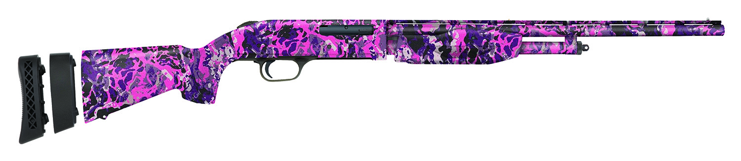 Mossberg 50364 510 Super Bantam Mini 410 Gauge Pump 3″ 2+1 Overall Muddy Girl Wild 18.50″ Vent Rib Barrel, Steel Receiver & Adj LOP Synthetic Stock, Right Hand, Modified Choke