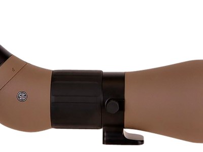 Sig Sauer Electro-Optics SOO82001 OSCAR8  Flat Dark Earth Rubber Armor 27-55x 80mm Angled Body