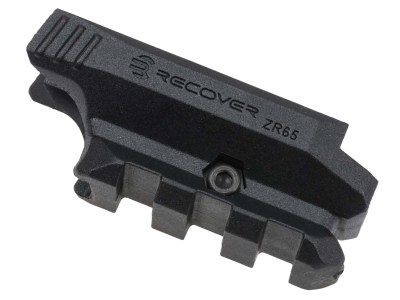 Recover Tactical ZR6501 Picatinny Over Rail Adapter  Black