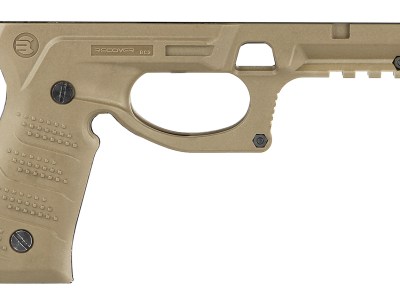 Recover Tactical BC2-02 Grip & Rail System  Tan Polymer Picatinny for Most Beretta 92 & M9 Models