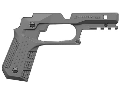 Recover Tactical CC3C-04 Grip & Rail System  Gray Polymer Picatinny for Compact 1911