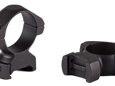 Konus 7402 Steel Rings  Matte Black 1″  Low 0 MOA