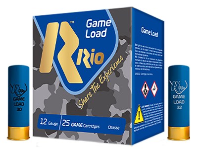 Rio Ammunition TG368 Game Load  12Gauge 2.75″ 1 1/4oz 8Shot 25 Per Box/10 Case