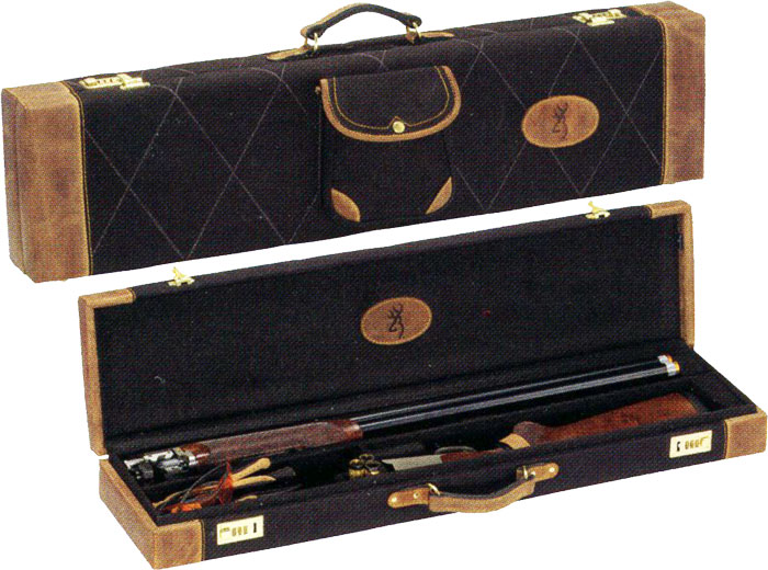 BROWNING LUGGAGE CASE O/U TO – 34″ BBL LONA BLACK/BROWN