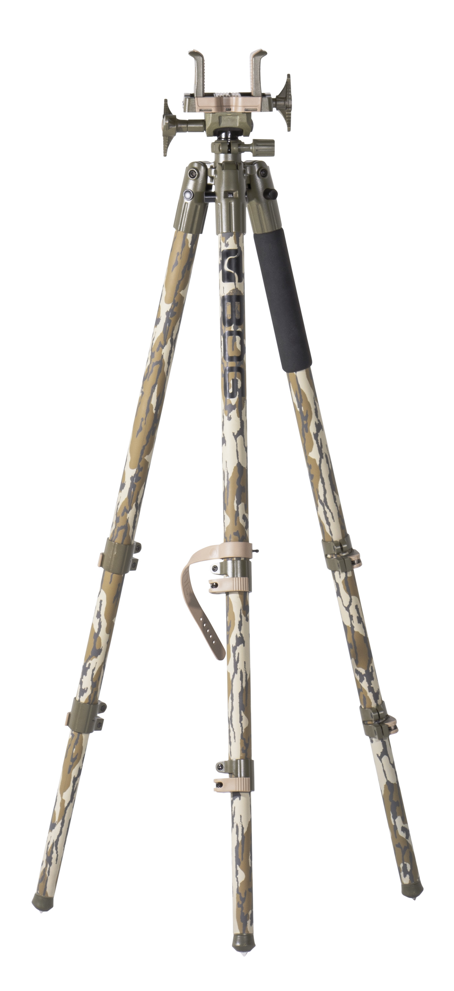 Bog-Pod 1164398 DeathGrip  Tripod Mossy Oak Bottomland Aluminum 7″-59″