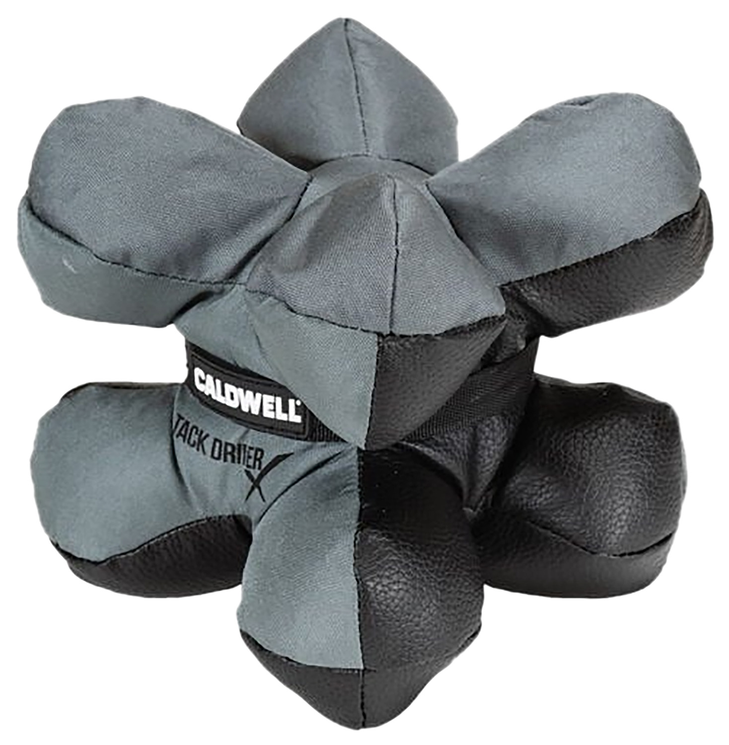Caldwell 1102665 Tack Driver X with Gray & Black Finish, Rubber Bottom, Plastic Pellet Filled, 6.50 lbs & 8″ W x 8″ H x 8″ D Dimensions