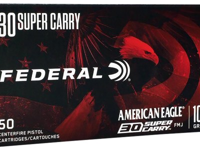 Federal AE30SCA American Eagle Handgun 30Super Carry 100gr Full Metal Jacket 50 Per Box/20 Case