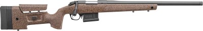 Bergara Rifles B14S354C B-14 HMR 22-250 Rem 5+1 24″ Graphite Black Cerakote Barrel, Black Speckled Brown Molded w/Mini-Chassis, Adjustable LOP & Cheek Piece Stock, Right Hand