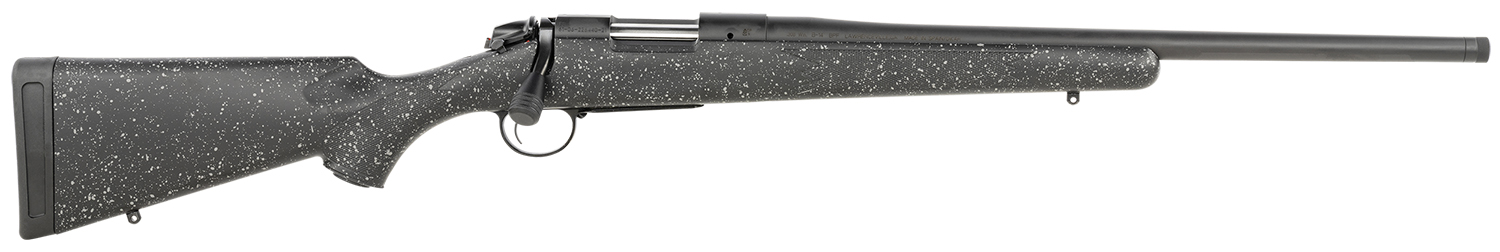 Bergara Rifles B14S511C B-14 Ridge SP 308 Win 4+1 18″ Graphite Black Cerakote Barrel, Graphite Black Cerakote Steel Receiver, Gray Speckled Black Fixed American Style Stock