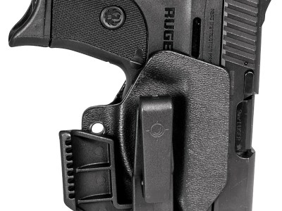 Mission First Tactical H2RUEC9AIWBM Minimalist Holster IWB Black Polymer Belt Clip Fits Ruger EC9/EC9s/LC9/LC9s Ambidextrous
