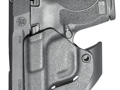 Mission First Tactical H2SWSHAIWBM Minimalist Holster IWB Black Polymer Belt Clip Fits S&W M&P Shield 2.0 9/40/Shield Plus/Shield 1.0 9/40 Ambidextrous