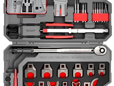 Real Avid AVAMKPRO Armorer’s Master Kit Pro Gray/Red AR-15