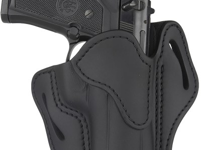 1791 Gunleather ORBH23SBLR BH2.3 Optic Ready OWB Size 2.3 Stealth Black Leather Belt Slide Compatible w/Glock 17/S&W M&P Shield Right Hand