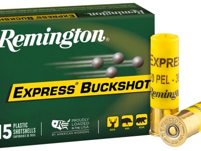 Remington Ammunition 26877 Express Buckshot 20Gauge 2.75″ 3Buck Shot 15 Per Box/5 Case