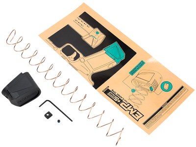 Strike Industries EMPCTP9 Magazine Extension Kit  +5rd Made of Black Polymer for Most Canik TP9