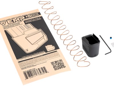 Strike Industries EMPP320 Enhanced Magazine Plate  Enhanced Magazine Plate Extended +5rd 9mm Luger Black Polymer for Sig P320