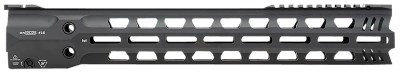 Strike Industries GRIDLOK-416-FD-16 GridLok Full Duty With Quick Detach System 16″L 1.57″D M-LOK Black Aluminum for HK 416, HK MR556, M27 IAR