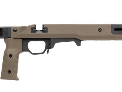 Magpul MAG1199FDE Pro 700 Lite SA Flat Dark Earth Adjustable Synthetic Stock with Aluminum Chassis & Interchangeable Grips for Remington 700 Short Action Ambidextrous