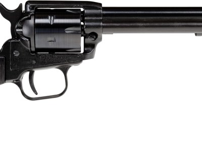Heritage Mfg RR22B6-BBK Rough Rider  22 LR 6 Shot 6.50″ Black Oxide Alloy Steel Barrel, Black Alloy Steel Frame, Black Oxide Cylinder, Black Laminate Wood Grip, Exposed Hammer