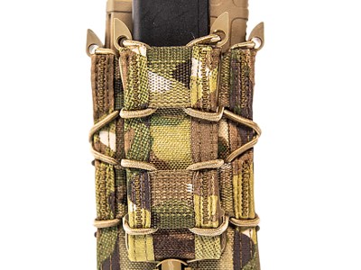 High Speed Gear 11DD00MC TACO Double Decker Mag Pouch Double MultiCam Nylon MOLLE Compatible w/ Rifle Compatible w/ Pistol