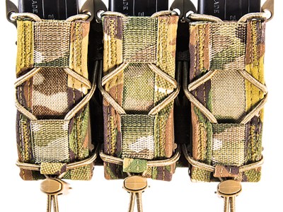High Speed Gear 11PT03MC TACO Mag Pouch Triple MultiCam Nylon MOLLE Compatible w/ Pistol