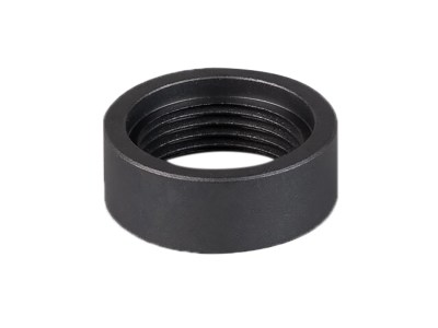 SilencerCo AC114 Delta Thread Spacer 22 LR Steel Black Oxide 1/2″-28 tpi