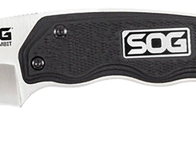 S.O.G SOG-GB1001-C Gambit  2.58″ Fixed Sheepsfoot Plain Satin Polished 7Cr17MoV SS Blade Black GRN Handle Includes Sheath