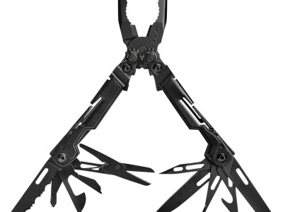 S.O.G SOG-PP1002-C PowerPint  Black Hardcoat Anodized Stainless Steel 5.10″ Long Features 5Cr15MoV Stainless Steel