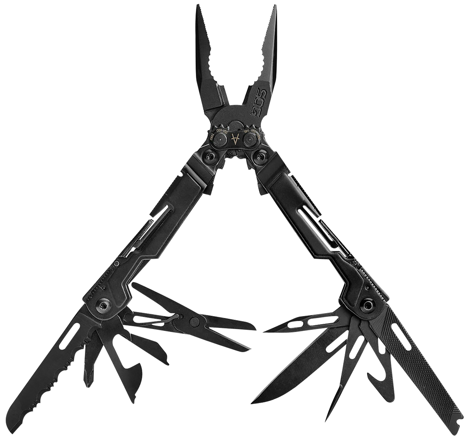 S.O.G SOG-PP1002-C PowerPint  Black Hardcoat Anodized Stainless Steel 5.10″ Long Features 5Cr15MoV Stainless Steel