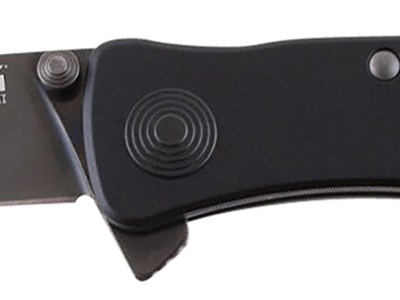 S.O.G SOGTWI12CP Twitch II 2.65″ Folding Plain Black Hardcased TiCN AUS-8A SS Blade Black Anodized Aluminum Handle Includes Pocket Clip