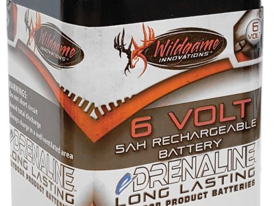 Wildgame Innovations WGIWGIBT0014 Spring Style Rechargeable Battery Black/Tan 6.0 Volts 5 mAh