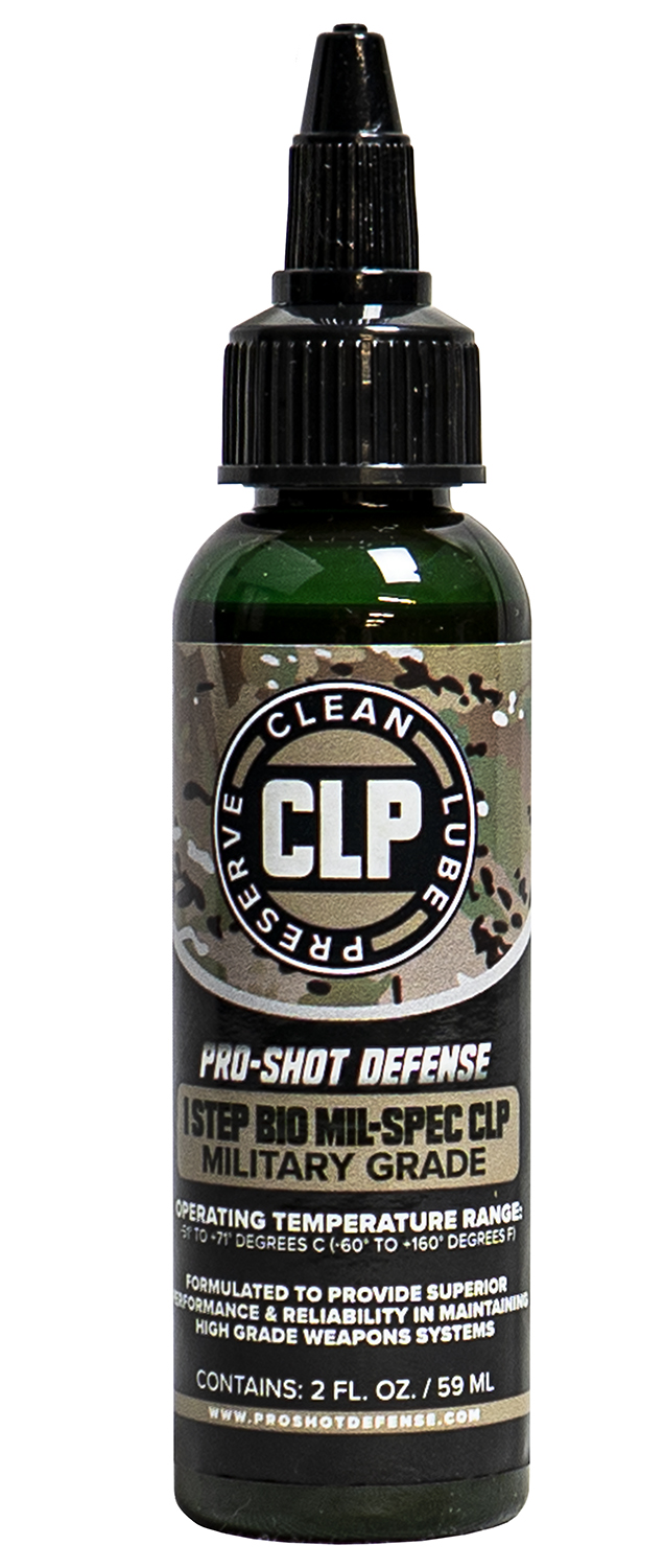 Pro-Shot 1STEP 1 Step BIO Mil-Spec CLP 2 oz. Squeeze Bottle