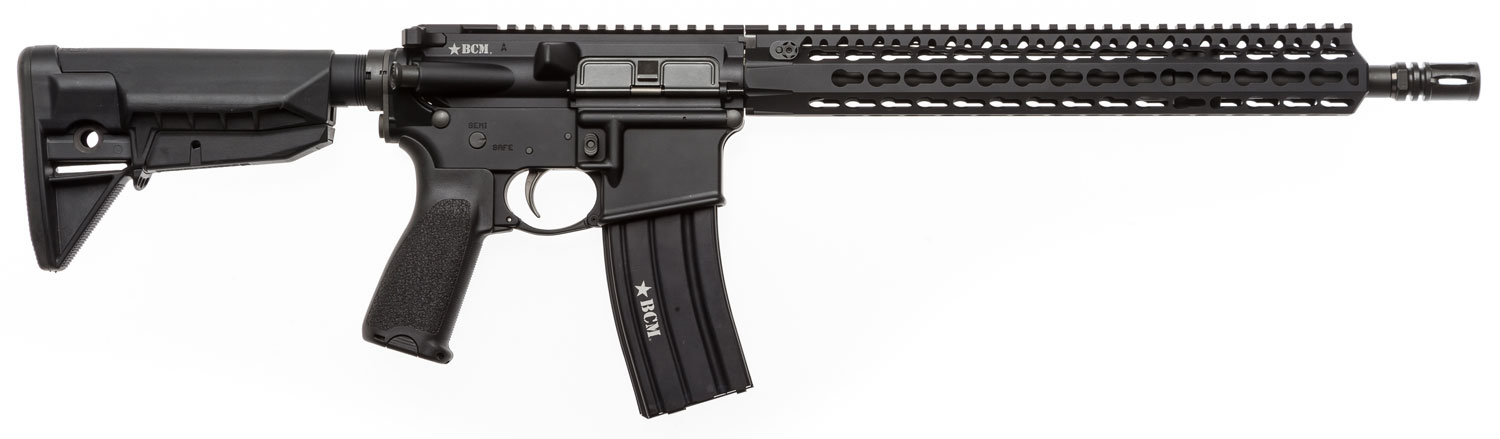 BCM 780790 RECCE-14 KMR-A 223 Rem/5.56x45mm NATO 30+1 14.50″ Steel Chrome Lined Barrel, Mod 1 Compensator, Anodized 7075-T6 Aluminum Receiver, Synthetic 6 Position Stock, Ambidextrous Safety