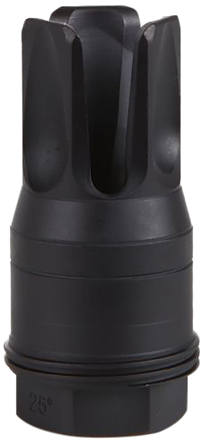 Sig Sauer SL55612X2825DEGF Clutch-Lok QD Flash Hider Black Stainless Steel with 1/2″x28 tpi 2.10″ OAL for 5.56mm Sig Taper Lok Barrels