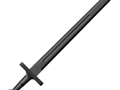 Cold Steel CS92BKS Medieval Training Sword 32.25″ Sword Plain Black Polypropylene Blade/7.25″ Black Polypropylene Handle
