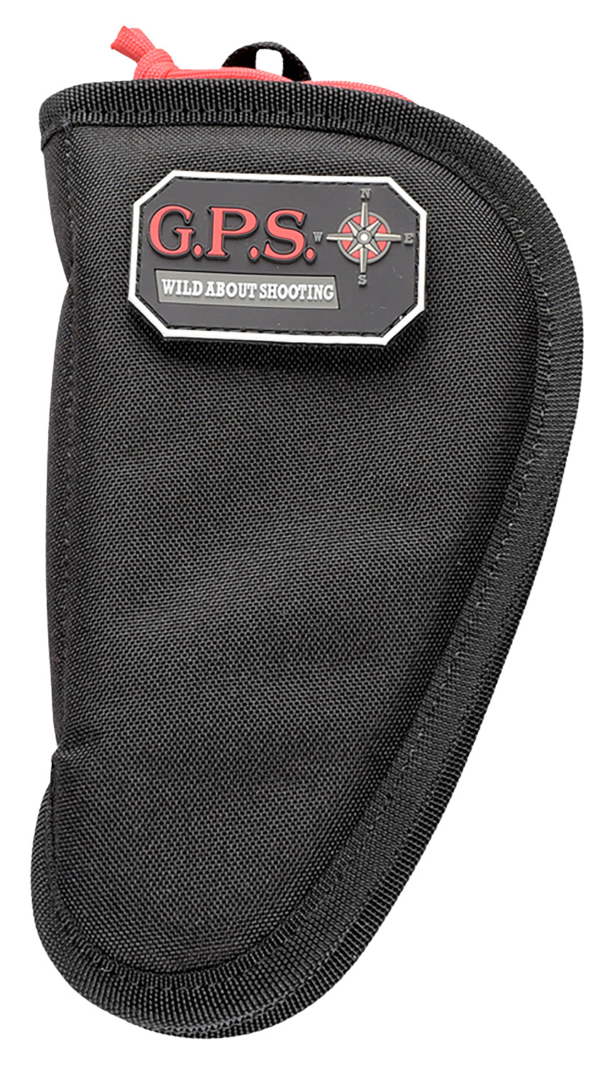 GPS Bags 1004CPCB Discreet Case  w/ Black Finish w/ Lockable Zipper for 4″ or Less Barrel Handgun
