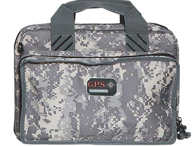 GPS Bags 1310PCDC Quad  Fall Digital Camo Nylon Holds 4 Handguns