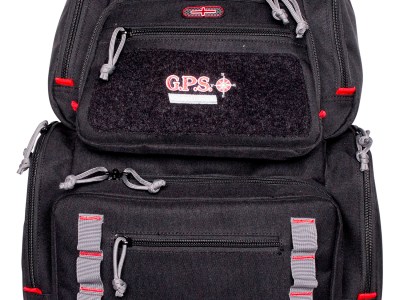 GPS Bags 1712BPB Pistolero  Black/Gray Holds 5 Handguns